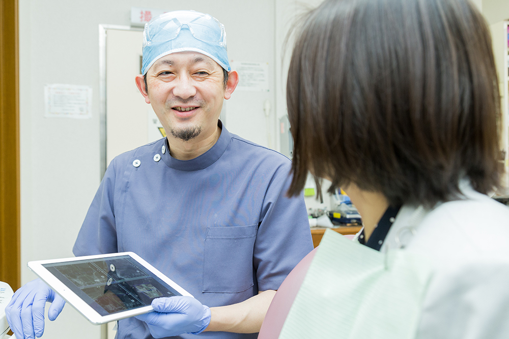 対話を大事にした歯科医院です